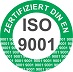 Logo DIN EN ISO 9001 für Pfeiffer HP